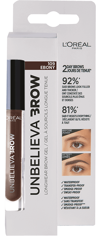 Unbelieva’brow Long-Lasting Brow Gel 109 Ebony